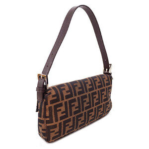 Fendi Zucca Semi Shoulder Bucket Bag